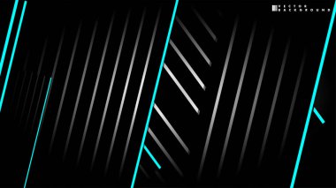 Soyut vektör arkaplanı. Geometrik Çizgiler - Yaratıcı ve İlham Tasarımı