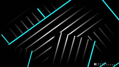 Soyut vektör arkaplanı. Geometrik Çizgiler - Yaratıcı ve İlham Tasarımı