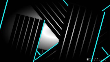 Soyut vektör arkaplanı. Geometrik Çizgiler - Yaratıcı ve İlham Tasarımı