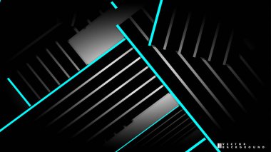 Soyut vektör arkaplanı. Geometrik Çizgiler - Yaratıcı ve İlham Tasarımı