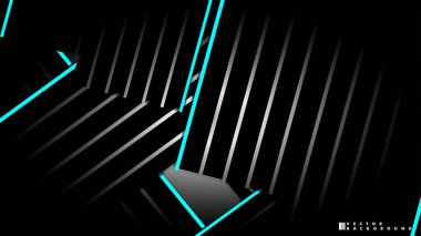 Soyut vektör arkaplanı. Geometrik Çizgiler - Yaratıcı ve İlham Tasarımı