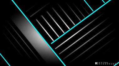 Soyut vektör arkaplanı. Geometrik Çizgiler - Yaratıcı ve İlham Tasarımı