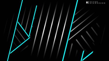 Soyut vektör arkaplanı. Geometrik Çizgiler - Yaratıcı ve İlham Tasarımı