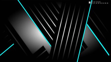 Soyut vektör arkaplanı. Geometrik Çizgiler - Yaratıcı ve İlham Tasarımı