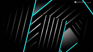 Soyut vektör arkaplanı. Geometrik Çizgiler - Yaratıcı ve İlham Tasarımı