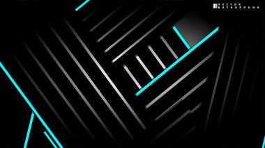 Soyut vektör arkaplanı. Geometrik Çizgiler - Yaratıcı ve İlham Tasarımı