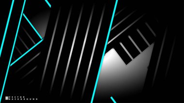 Soyut vektör arkaplanı. Geometrik Çizgiler - Yaratıcı ve İlham Tasarımı