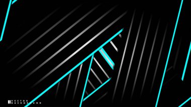 Soyut vektör arkaplanı. Geometrik Çizgiler - Yaratıcı ve İlham Tasarımı