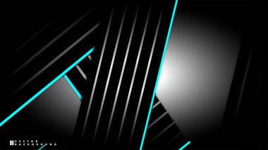 Soyut vektör arkaplanı. Geometrik Çizgiler - Yaratıcı ve İlham Tasarımı