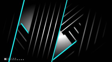 Soyut vektör arkaplanı. Geometrik Çizgiler - Yaratıcı ve İlham Tasarımı