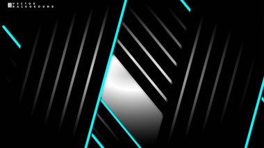 Soyut vektör arkaplanı. Geometrik Çizgiler - Yaratıcı ve İlham Tasarımı