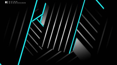 Soyut vektör arkaplanı. Geometrik Çizgiler - Yaratıcı ve İlham Tasarımı