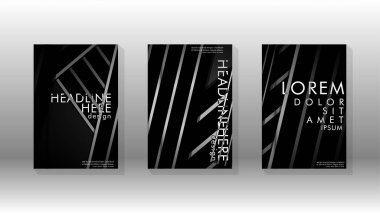 Geometrik tasarım arka planlı kapak kitabı.