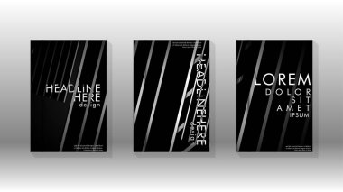 Geometrik tasarım arka planlı kapak kitabı.