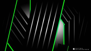 Soyut vektör arkaplanı. Geometrik Çizgiler - Yaratıcı ve İlham Tasarımı