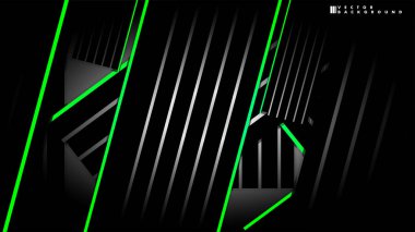 Soyut vektör arkaplanı. Geometrik Çizgiler - Yaratıcı ve İlham Tasarımı