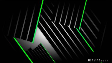 Soyut vektör arkaplanı. Geometrik Çizgiler - Yaratıcı ve İlham Tasarımı