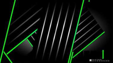 Soyut vektör arkaplanı. Geometrik Çizgiler - Yaratıcı ve İlham Tasarımı