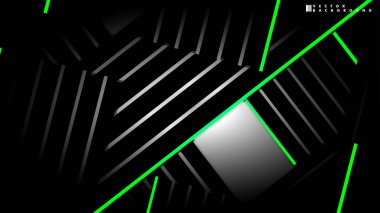 Soyut vektör arkaplanı. Geometrik Çizgiler - Yaratıcı ve İlham Tasarımı