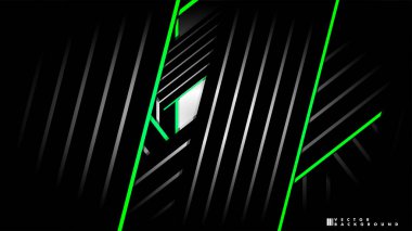 Soyut vektör arkaplanı. Geometrik Çizgiler - Yaratıcı ve İlham Tasarımı