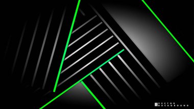 Soyut vektör arkaplanı. Geometrik Çizgiler - Yaratıcı ve İlham Tasarımı