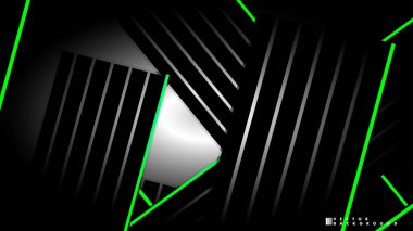 Soyut vektör arkaplanı. Geometrik Çizgiler - Yaratıcı ve İlham Tasarımı