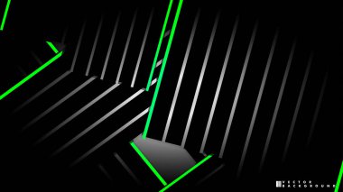 Soyut vektör arkaplanı. Geometrik Çizgiler - Yaratıcı ve İlham Tasarımı