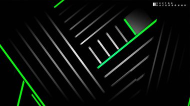 Soyut vektör arkaplanı. Geometrik Çizgiler - Yaratıcı ve İlham Tasarımı