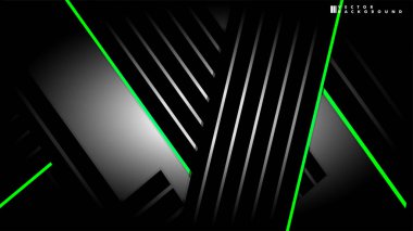 Soyut vektör arkaplanı. Geometrik Çizgiler - Yaratıcı ve İlham Tasarımı