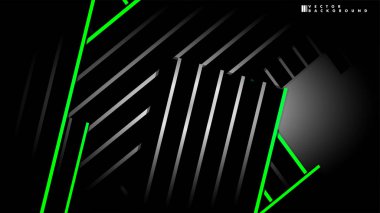 Soyut vektör arkaplanı. Geometrik Çizgiler - Yaratıcı ve İlham Tasarımı