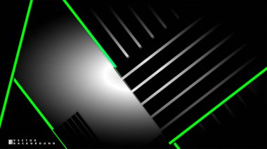 Soyut vektör arkaplanı. Geometrik Çizgiler - Yaratıcı ve İlham Tasarımı