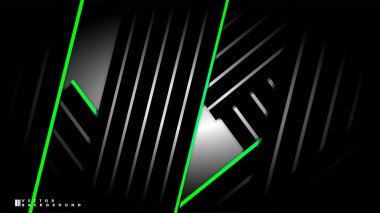 Soyut vektör arkaplanı. Geometrik Çizgiler - Yaratıcı ve İlham Tasarımı