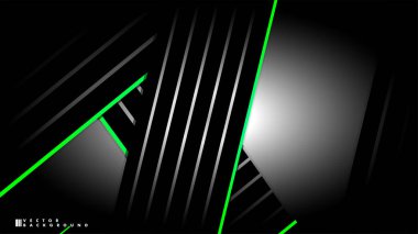 Soyut vektör arkaplanı. Geometrik Çizgiler - Yaratıcı ve İlham Tasarımı