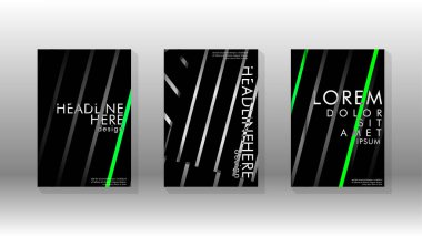 Geometrik tasarım arka planlı kapak kitabı.