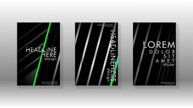 Geometrik tasarım arka planlı kapak kitabı.