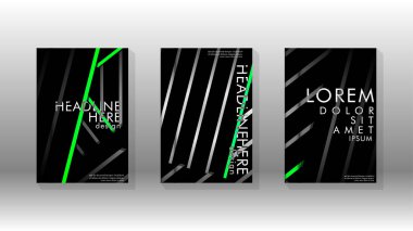 Geometrik tasarım arka planlı kapak kitabı.