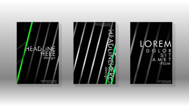 Geometrik tasarım arka planlı kapak kitabı.