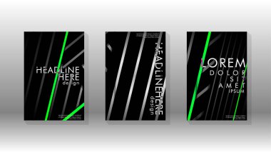 Geometrik tasarım arka planlı kapak kitabı.