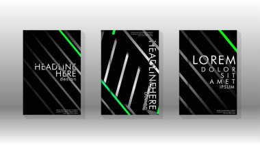 Geometrik tasarım arka planlı kapak kitabı.