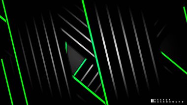 Soyut vektör arkaplanı. Geometrik Çizgiler - Yaratıcı ve İlham Tasarımı