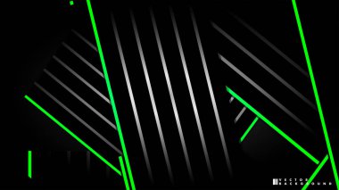 Soyut vektör arkaplanı. Geometrik Çizgiler - Yaratıcı ve İlham Tasarımı