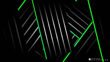 Soyut vektör arkaplanı. Geometrik Çizgiler - Yaratıcı ve İlham Tasarımı