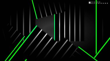 Soyut vektör arkaplanı. Geometrik Çizgiler - Yaratıcı ve İlham Tasarımı