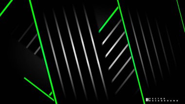 Soyut vektör arkaplanı. Geometrik Çizgiler - Yaratıcı ve İlham Tasarımı