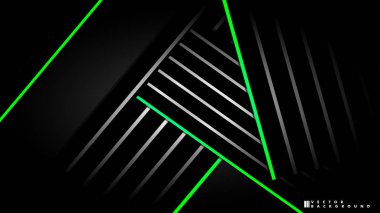 Soyut vektör arkaplanı. Geometrik Çizgiler - Yaratıcı ve İlham Tasarımı