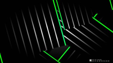 Soyut vektör arkaplanı. Geometrik Çizgiler - Yaratıcı ve İlham Tasarımı