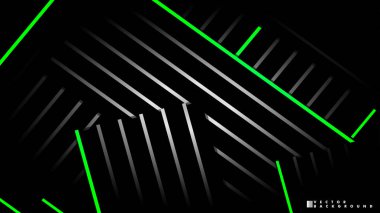 Soyut vektör arkaplanı. Geometrik Çizgiler - Yaratıcı ve İlham Tasarımı