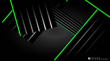 Soyut vektör arkaplanı. Geometrik Çizgiler - Yaratıcı ve İlham Tasarımı