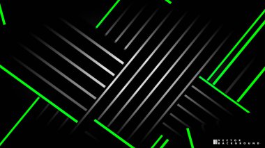 Soyut vektör arkaplanı. Geometrik Çizgiler - Yaratıcı ve İlham Tasarımı