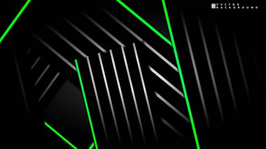 Soyut vektör arkaplanı. Geometrik Çizgiler - Yaratıcı ve İlham Tasarımı